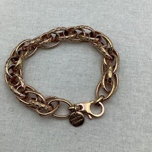 Dyadema Italian Bronze Chain Bracelet
